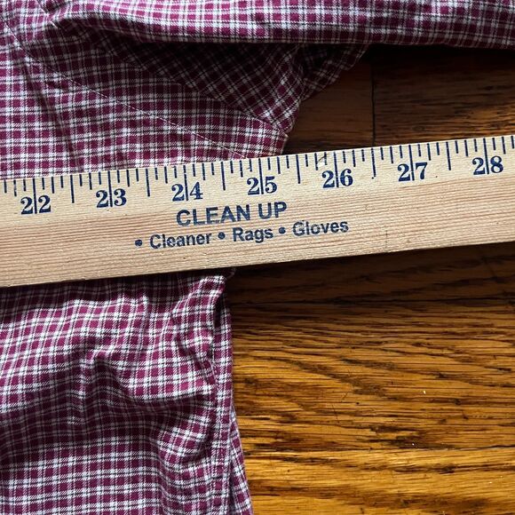 Polo Ralph Lauren Men's XL Classic Fit Button Down Dress Shirt Red Gingham Plaid - Picture 5 of 8